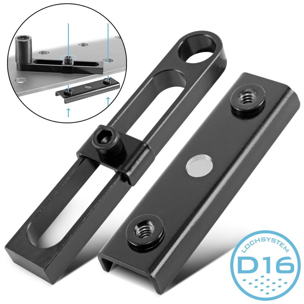STAHLWERK 3D Schweißtisch Set WT-100 3D ST – DIY Bausatz mit D16 Lochsystem – Bild 8