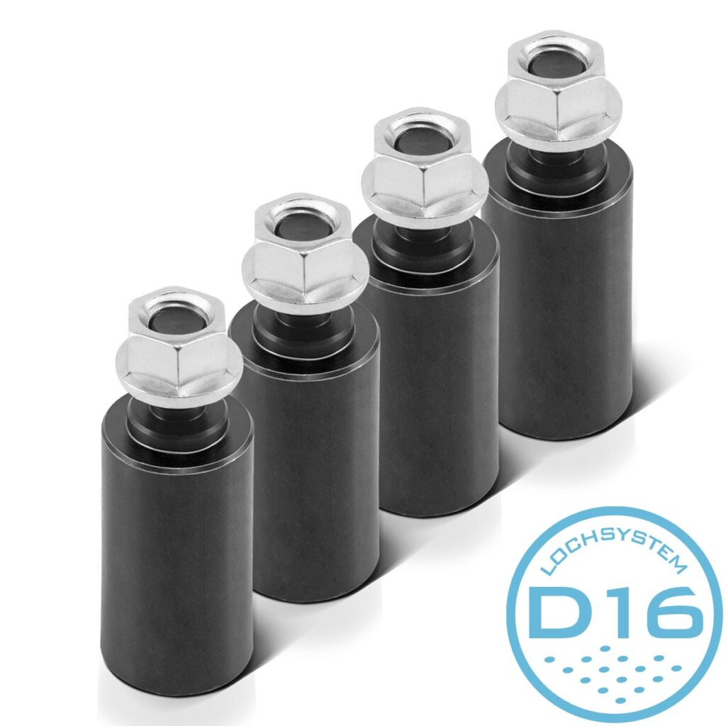 STAHLWERK 3D Schweißtisch Set WT-100 3D ST – DIY Bausatz mit D16 Lochsystem – Bild 6