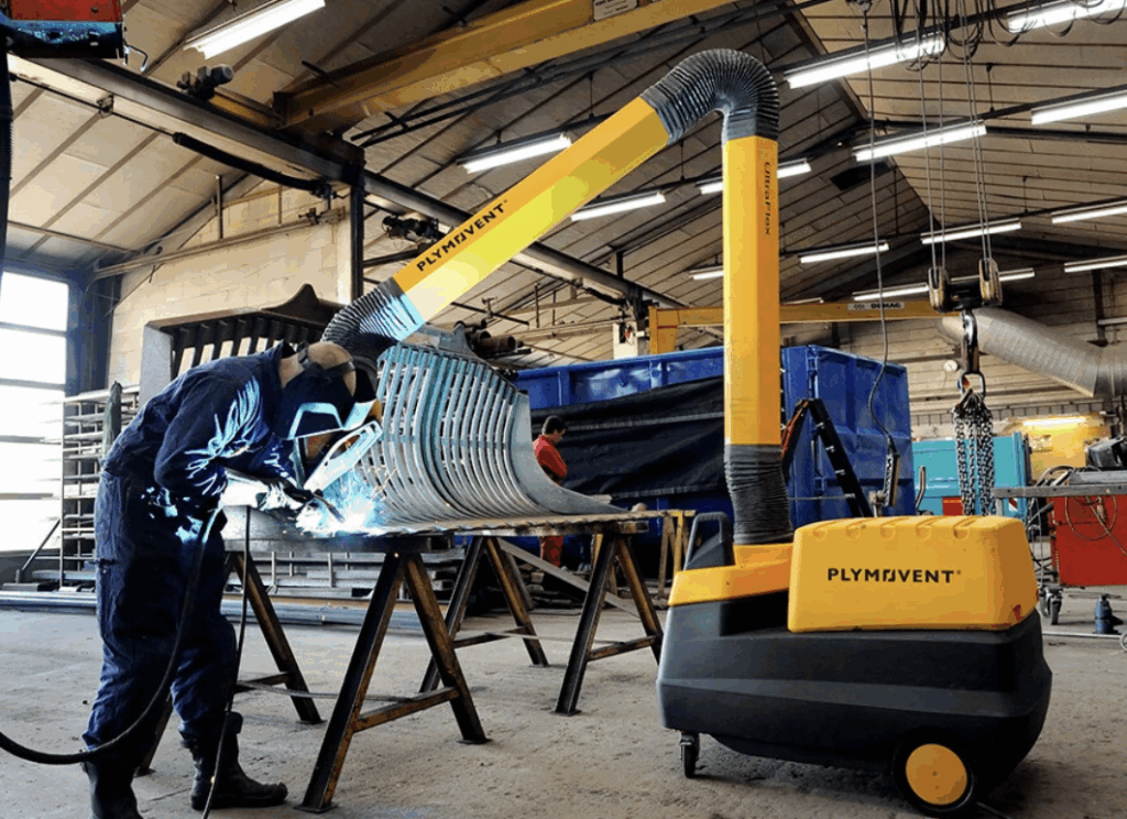 Plymovent MFD Mobile Filtereinheit mit UltraFlex-Absaugarm – Bild 3