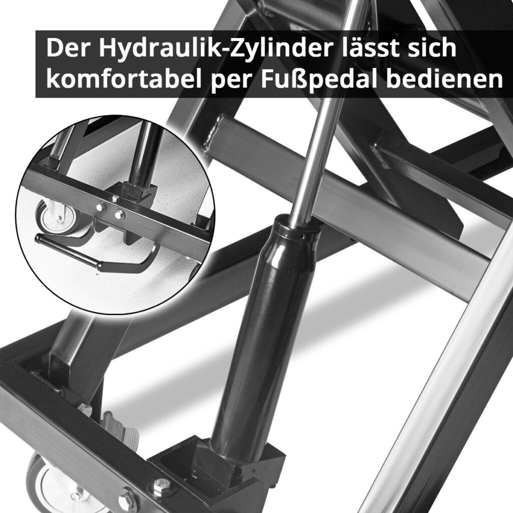 STAHLWERK Höhenverstellbarer Schweißtisch HWT-1100 ST – Hydraulischer Schweißtisch 1100 x 640 mm – Bild 12