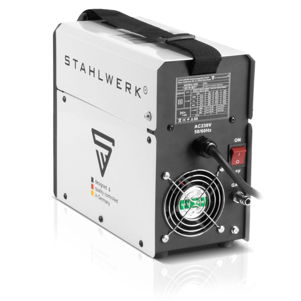 STAHLWERK MIG MAG 160 M – Kompaktes 5-in-1 Schweißgerät mit synergischer Steuerung – Bild 6