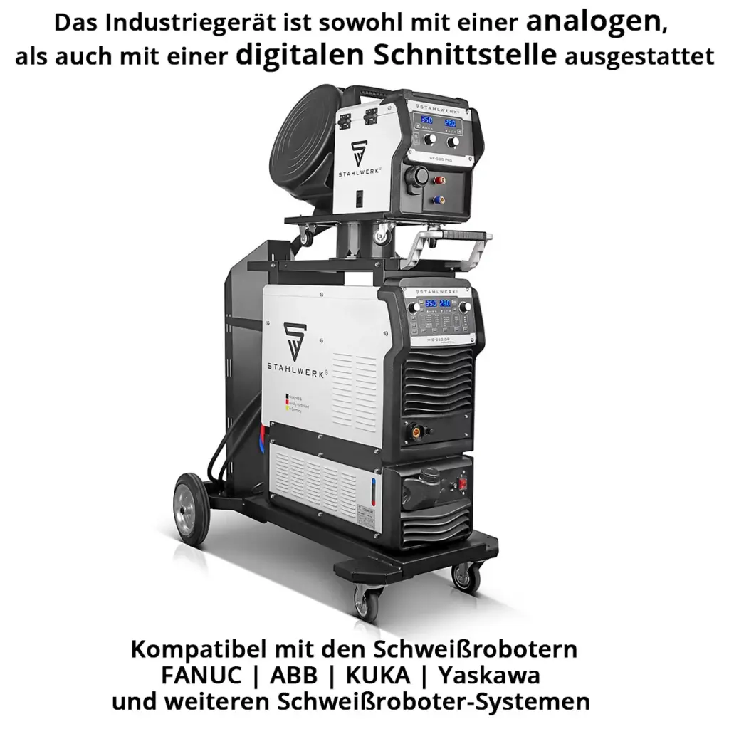 STAHWERK MIG MAG 350 DP Schweißanlage – Wassergekühlt – Vollausstattung – Bild 5