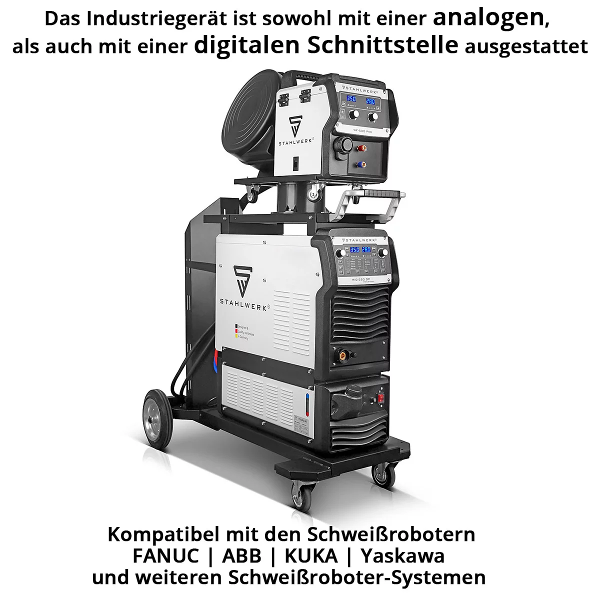 STAHWERK MIG MAG 350 DP Schweißanlage – Wassergekühlt – Vollausstattung – Bild 5