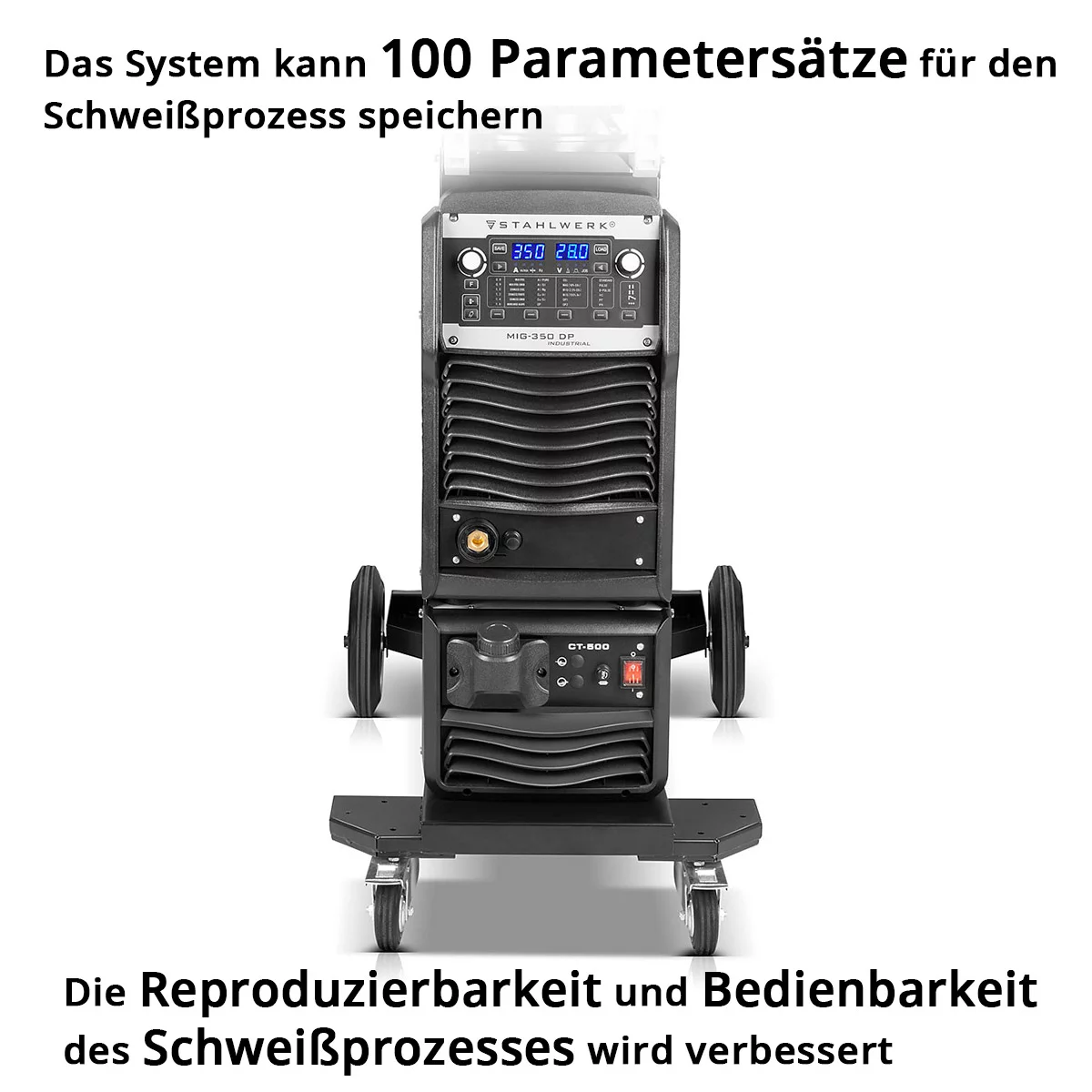 STAHWERK MIG MAG 350 DP Schweißanlage – Wassergekühlt – Vollausstattung – Bild 4
