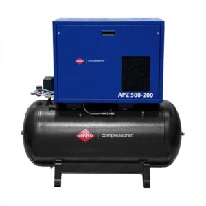 Alternative view of Flüsterkompressor 10 Bar mit 200 l Tank und 378 l/min Förderrate – APZ 500-200 4 PS