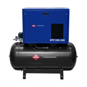 Flüsterkompressor 10 Bar mit 200 l Tank und 378 l/min Förderrate – APZ 500-200 4 PS