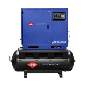 Flüsterkompressor APZ 900-270S: 10 Bar, 611 l/min, 270 l, 7,5 PS