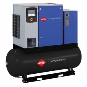 Schraubenkompressor 13 bar 500L 20 PS/15 kW 258-2290 l/min (APS 20DD IVR Combi Dry)
