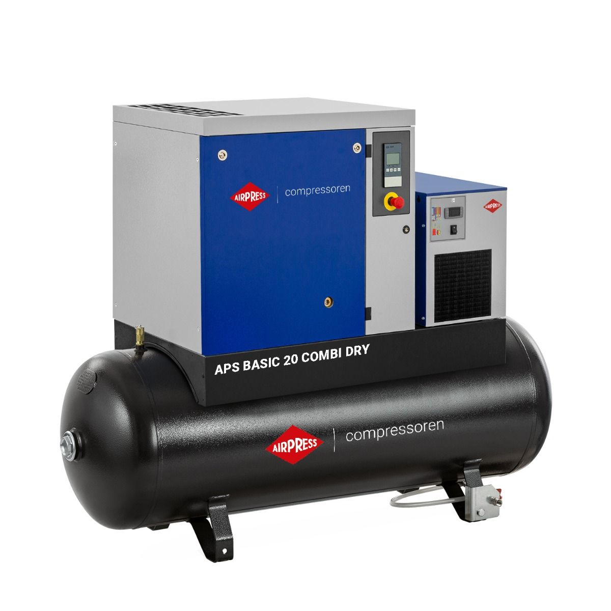 Schraubenkompressor 10 bar – APS 20 Combi Dry, 500 l, 15 kW