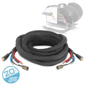 MIG MAG Zwischenschlauchpaket – 20 m, wassergekühlt, 95 mm², 10-polig