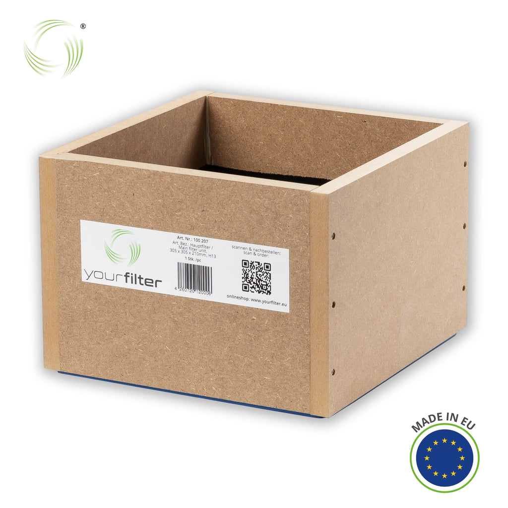 H13 Hauptfilter 305 x 305 x 210 mm für KEMPER Geräte