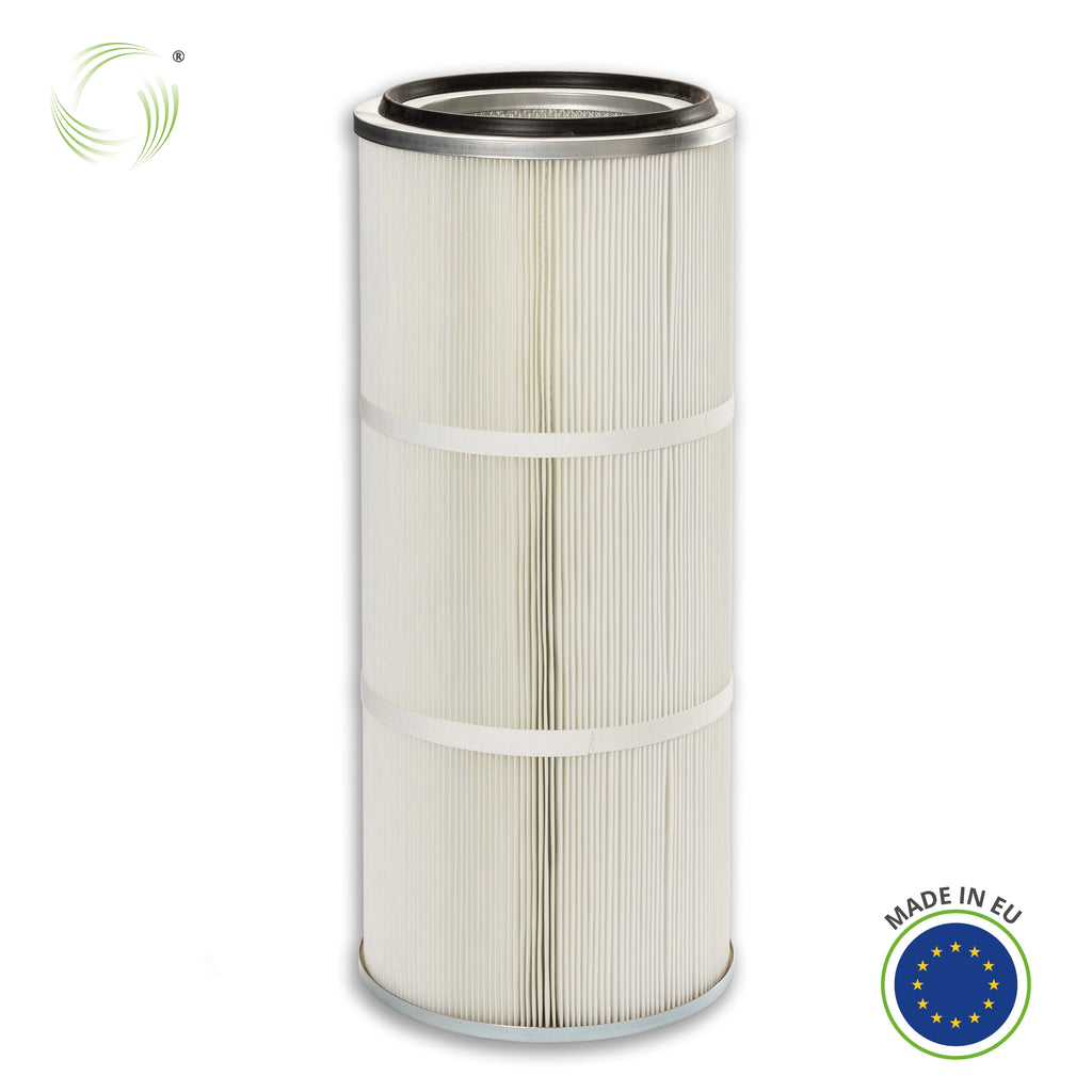 Hochleistungs-Filterpatrone 325 x 750 mm aus ePTFE für PLYMOVENT EUROMATE und Lincoln Oerlikon, geeignet für 15 m²