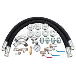 Armaturensatz für 1000 l Druckluftbehälter bis 16 bar