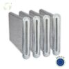 4er Set | Filterplatte, 695 x 85 x 950 mm, Polyestervlies antistatisch, Nederman FilterMax C25