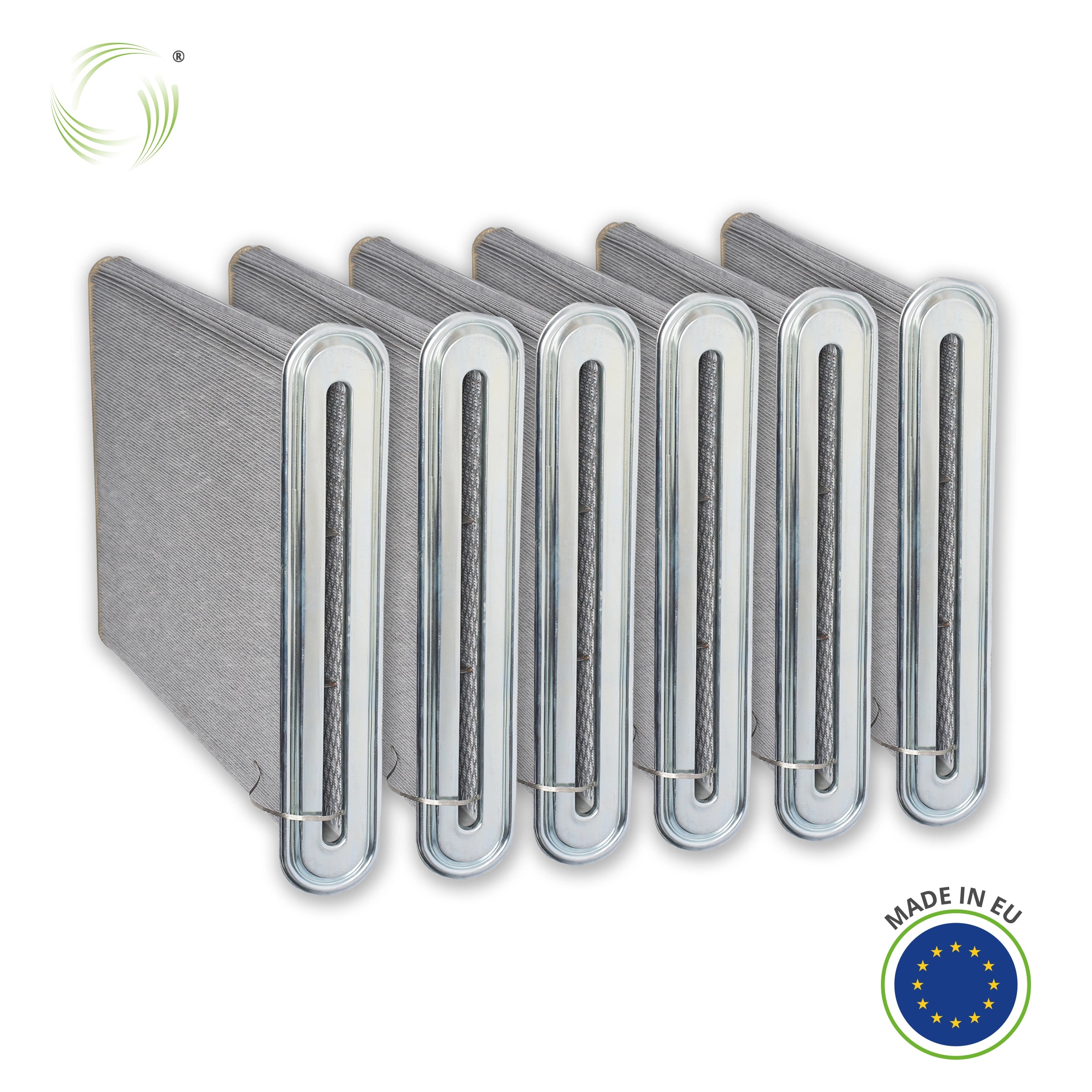 6er Set | Filterplatte, 695 x 85 x 950 mm, Polyestervlies antistatisch (12 m²), Nederman FilterMax DX