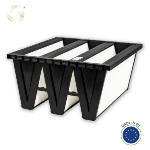 Kompaktfilterzelle, 592 x 592 x 292 mm, ISO ePM1 80% (F9), WOLF TROX Viessmann Airflow HELIOS
