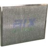 Alugestrick Vorfilter, 480 x 480 x 15mm, KEMPER,TEKA