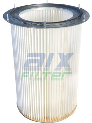 Filterpatrone 909 für ESTA Dustomat 10 – 540xØ370mm, 3,5m² aus synthetischem Polyestervlies