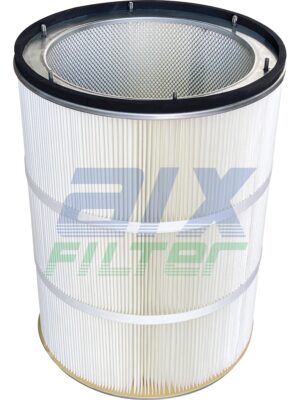 Filterpatrone 909 – 600xØ460mm, 10m² aus synthetischem Polyestervlies für ESTA Dustomat 63 (Modell #01000008)