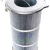 Hochleistungs-Filterpatrone 909A, 660xØ325mm, 12m² aus synthetischem Polyestervlies für ESTA Dustomat 4-24 ATEX, passend zu #01000518