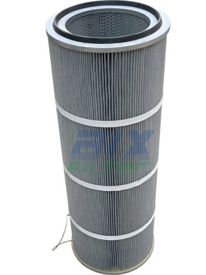 Filterpatrone, 909A, 940xØ352mm, 14m² für TELDUST, VALCO, DONALDSON TORIT