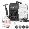 STAHLWERK DC WIG 200 ST | 2-in-1 Kombi-Schweißgerät | WIG MMA | 200 Ampere | HF-Zündung, Hotstart, Anti-Stick | Für Stah