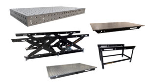 Temputec SST 80/16 S Ø28 ST52 – 3D-Lochtisch Standardraster | 1400×900 mm