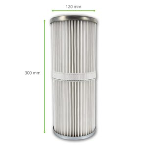 Alternative view of Filterpatrone 120 x 300 mm PTFE (Staubklasse M) für ABICOR BINZEL xFUME Advanced W3 (Ersatz für Binzel #601.0111.1)